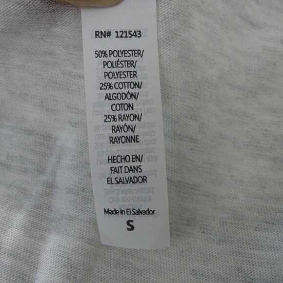 Clementine Racerback Tank Top T-shirt Women Size S Heather Gray Sleeveless NEW - Picture 6 of 6